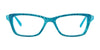 Takumi TK1064 Eyeglasses with Clip-on Sunglasses | Size 50 / Aqua & Gold & Turquoise