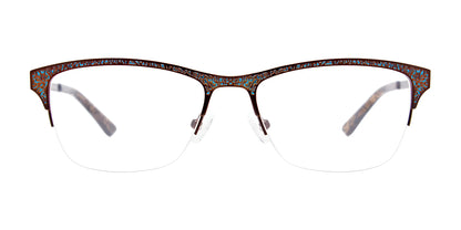 Takumi TK1065 Eyeglasses with Clip-on Sunglasses | Size 53