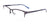 Takumi TK1065 Eyeglasses with Clip-on Sunglasses | Size 53 / Matt Navy & Silver