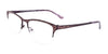 Takumi TK1065 Eyeglasses with Clip-on Sunglasses | Size 53 / Matt Plum & Light Plum