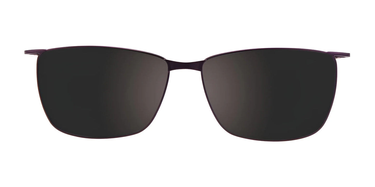 Takumi TK1065 Eyeglasses with Clip-on Sunglasses | Size 53