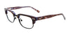 Takumi TK1069 Eyeglasses | Size 44 / Brown & Crystal & Black & Blue
