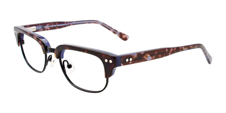 Takumi TK1069 Eyeglasses Brown & Crystal & Black & Blue