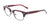 Takumi TK1069 Eyeglasses | Size 44 / Red & Dark Grey