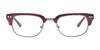 Takumi TK1069 Eyeglasses | Size 44 / Blue Marbled & Navy