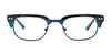 Takumi TK1069 Eyeglasses | Size 44 / Blue Marbled & Navy