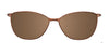 Takumi TK1072 Eyeglasses with Clip-on Sunglasses | Size 53 / Clip Only (Color №010)