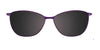 Takumi TK1072 Eyeglasses with Clip-on Sunglasses | Size 53 / Clip Only (Color №080)