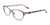 Takumi TK1073 Eyeglasses with Clip-on Sunglasses | Size 52 / Shiny Grey & Purple