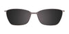 Takumi TK1073 Eyeglasses with Clip-on Sunglasses | Size 52 / Clip Only (Color №020)