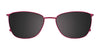 Takumi TK1077 Eyeglasses with Clip-on Sunglasses | Size 52 / Satin Copper