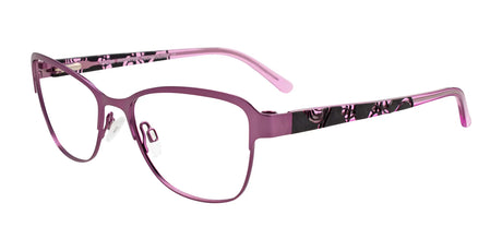 Takumi TK1077 Eyeglasses with Clip-on Sunglasses Satin Pink