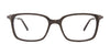 Takumi TK1079 Eyeglasses with Clip-on Sunglasses | Size 51 / Brown Marbled & Grey