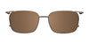 Takumi TK1079 Eyeglasses with Clip-on Sunglasses | Size 51 / Clip Only (Color №010)