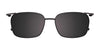 Takumi TK1079 Eyeglasses with Clip-on Sunglasses | Size 51 / Clip Only (Color №090)