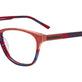 Red & Blue Marbled & Light Red