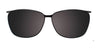 Takumi TK1084 Eyeglasses with Clip-on Sunglasses | Size 52 / Clip Only (Color №010)