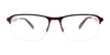 Takumi TK1086 Eyeglasses with Clip-on Sunglasses | Size 56 / Matt Black & Shiny Dark Green