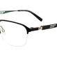 Matt Black & Shiny Dark Green