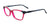 Takumi TK1088 Eyeglasses with Clip-on Sunglasses | Size 52 / Dark Pink Crystal
