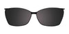 Takumi TK1088 Eyeglasses with Clip-on Sunglasses | Size 52 / Aqua Crystal