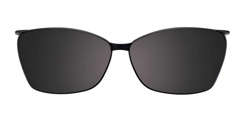 Takumi TK1088 Eyeglasses with Clip-on Sunglasses / Size 52 / Aqua Crystal