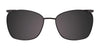 Takumi TK1089 Eyeglasses with Clip-on Sunglasses | Size 52 / Black & White & Red & Yellow & Green