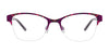 Takumi TK1089 Eyeglasses with Clip-on Sunglasses | Size 52 / Black & White & Red & Yellow & Green