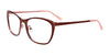 Takumi TK1090 Eyeglasses with Clip-on Sunglasses | Size 53 / Satin Brown & Light Brown
