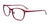 Takumi TK1090 Eyeglasses with Clip-on Sunglasses | Size 53 / Satin Burgundy & Light Pink