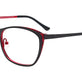 Satin Black & Red