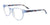 Takumi TK1091 Eyeglasses with Clip-on Sunglasses | Size 49 / Light Blue Crystal