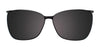 Takumi TK1095 Eyeglasses with Clip-on Sunglasses | Size 52 / Light Pink Crystal