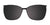 Takumi TK1095 Eyeglasses with Clip-on Sunglasses | Size 52 / Clip Only (Color №030)