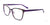 Takumi TK1097 Eyeglasses with Clip-on Sunglasses | Size 53 / Purple & Multi