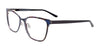 Takumi TK1097 Eyeglasses with Clip-on Sunglasses | Size 53 / Black & Multi