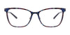 Takumi TK1097 Eyeglasses with Clip-on Sunglasses | Size 53 / Black & Multi