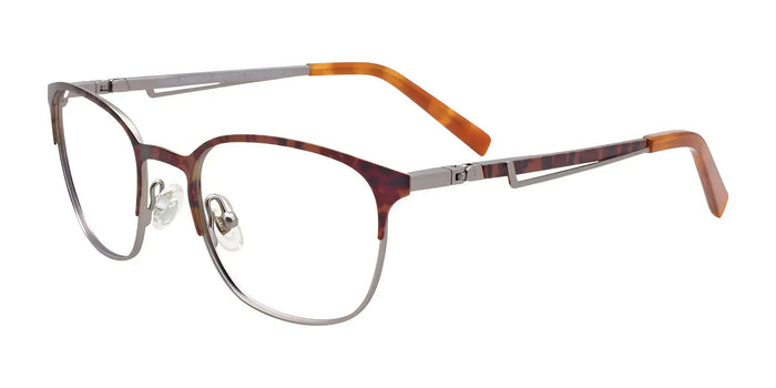 Takumi TK1099 Eyeglasses | Size 44 / Matt Brown Camo & Steel