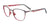Takumi TK1099 Eyeglasses | Size 44 / Matt Steel & Red