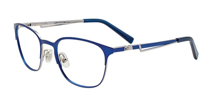 Takumi TK1099 Eyeglasses Satin Blue & Silver