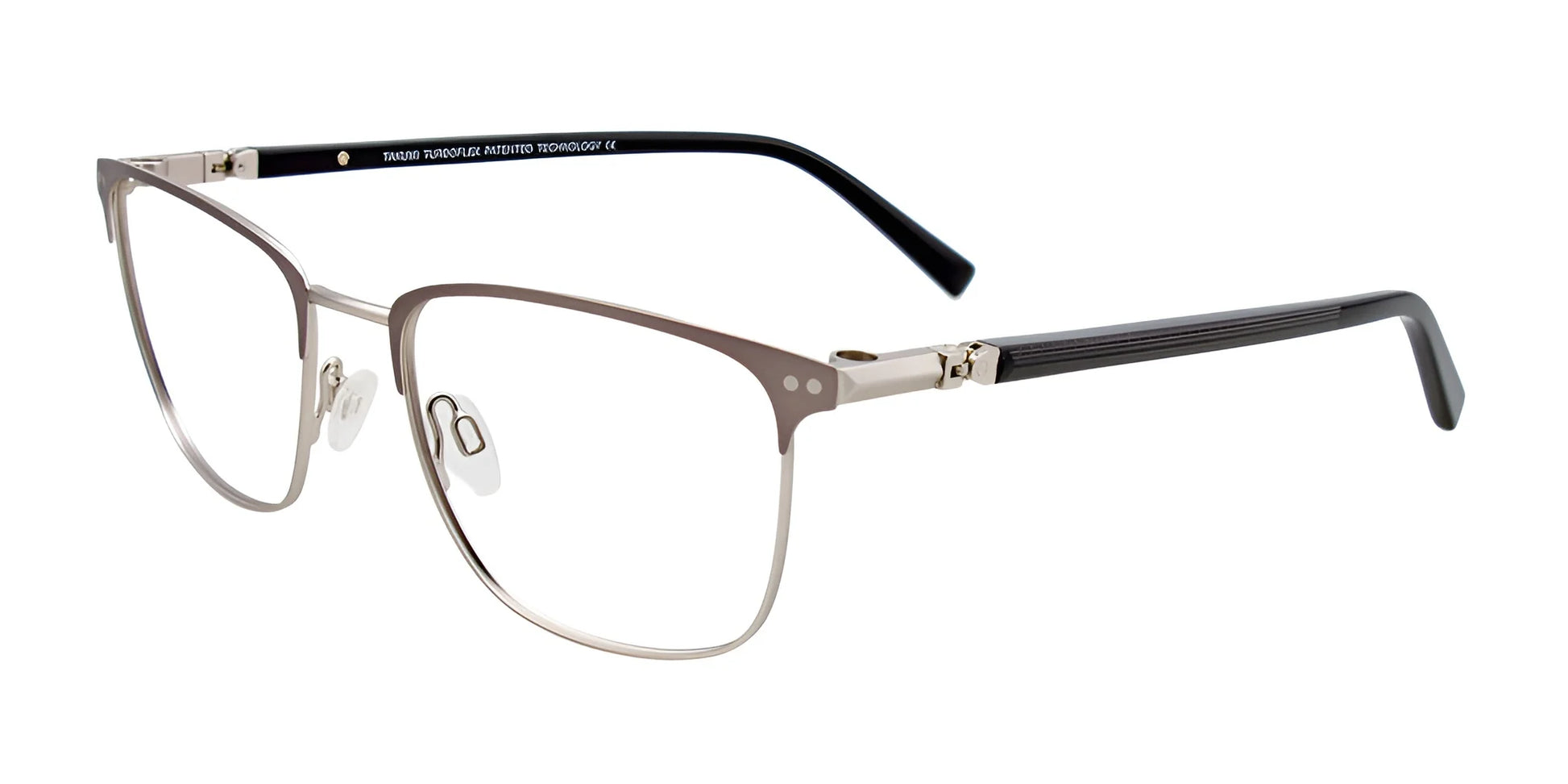 Takumi TK1101 Eyeglasses Matt Steel & Silver