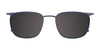 Takumi TK1101 Eyeglasses with Clip-on Sunglasses | Size 54 / Matt Brown & Gold