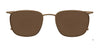 Takumi TK1101 Eyeglasses with Clip-on Sunglasses | Size 54 / Clip Only (Color №010)