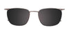 Takumi TK1101 Eyeglasses with Clip-on Sunglasses | Size 54 / Clip Only (Color №020)