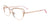 Takumi TK1103 Eyeglasses with Clip-on Sunglasses | Size 52 / Shiny Rose Gold