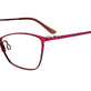 Satin Dark Pink & Dark Brown