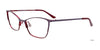 Takumi TK1106 Eyeglasses with Clip-on Sunglasses | Size 51 / Satin Dark Red & Steel Blue
