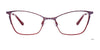 Takumi TK1106 Eyeglasses with Clip-on Sunglasses | Size 51 / Satin Dark Pink & Dark Brown
