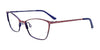 Takumi TK1106 Eyeglasses with Clip-on Sunglasses | Size 51 / Satin Violet & Light Pink