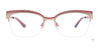 Takumi TK1110 Eyeglasses with Clip-on Sunglasses | Size 53 / Satin Brown & White
